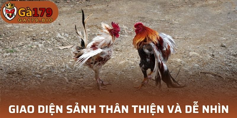 Giao diện sảnh thân thiện và dễ nhìn