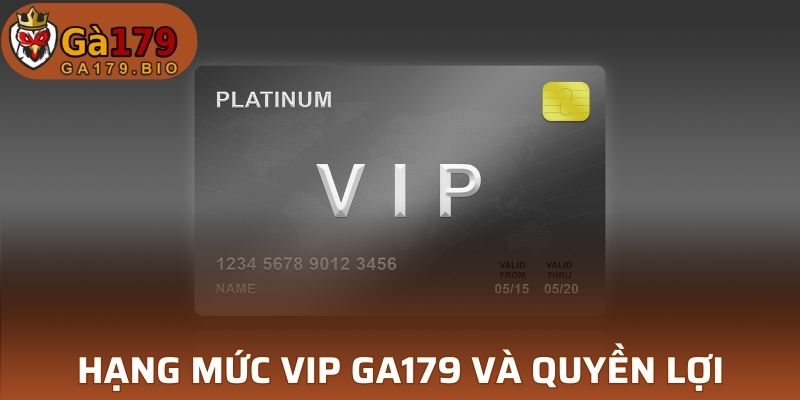 Hạng mục VIP GA179 quyền lợi