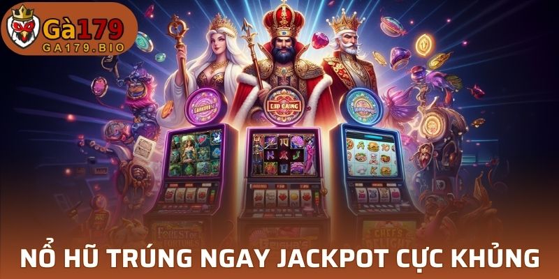 Nổ hũ quay thưởng trúng ngay Jackpot cực khủng
