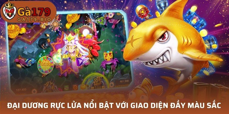 Tựa game có giao diện đầy màu sắc